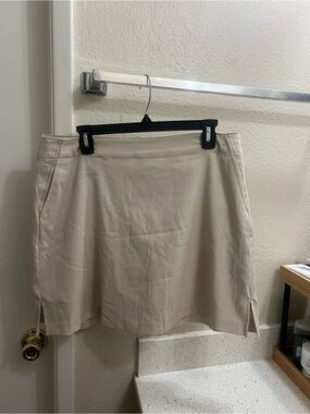 Lady Hagen Beige Women's Golf Skort